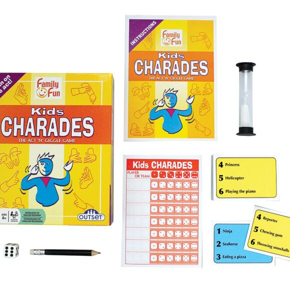 New Sealed - Kids Charades Classic Party Act and Giggle Game  For Age 8+ - Picture 3 of 11